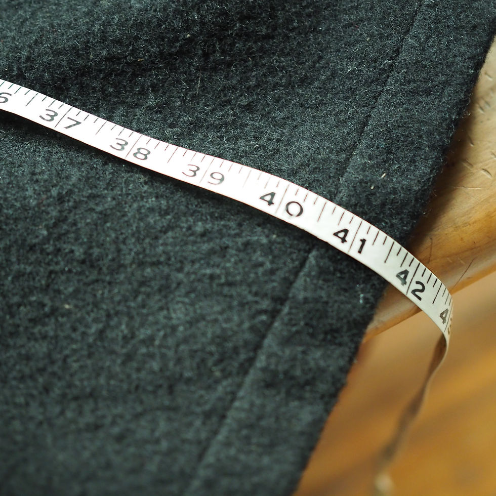 Thumbnail: Vintage wool duffle coat XL