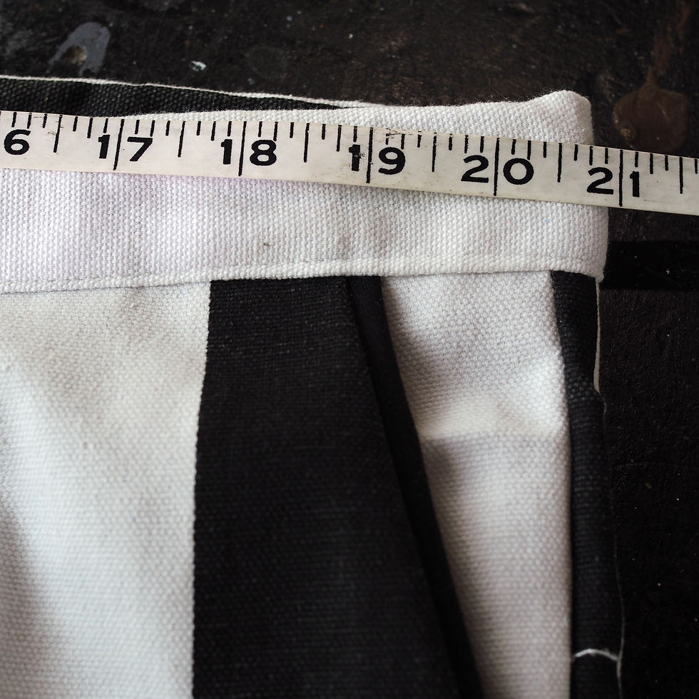 Thumbnail: recycled canvas wide leg trousers
