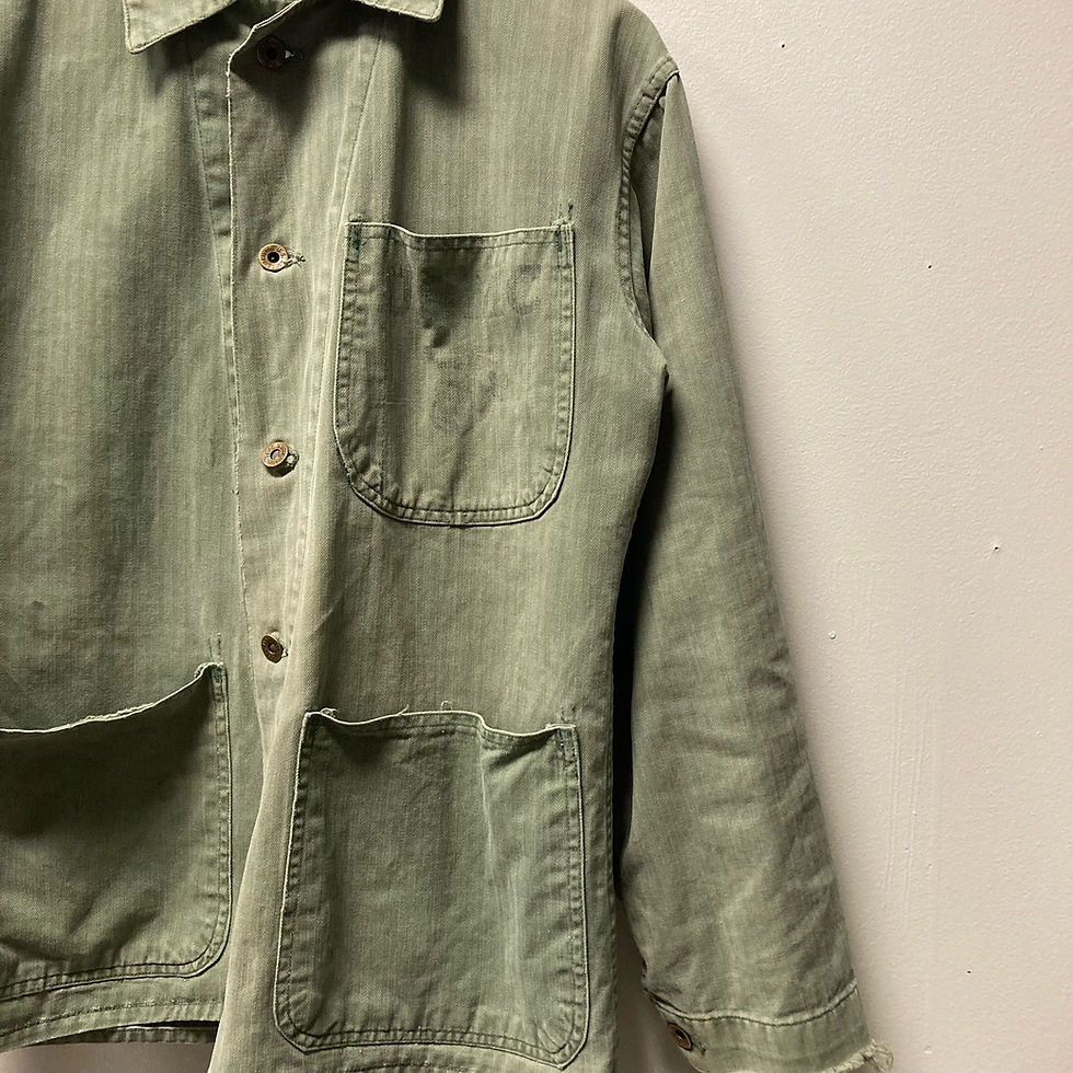 Thumbnail: WW2 2 P-47 Donut Button Field Jacket