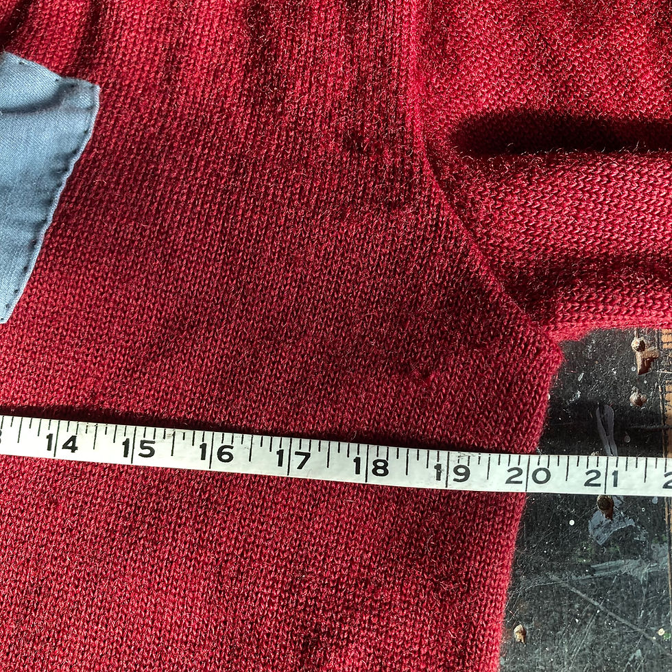 Thumbnail: 1950’s distressed wool cardigan 
