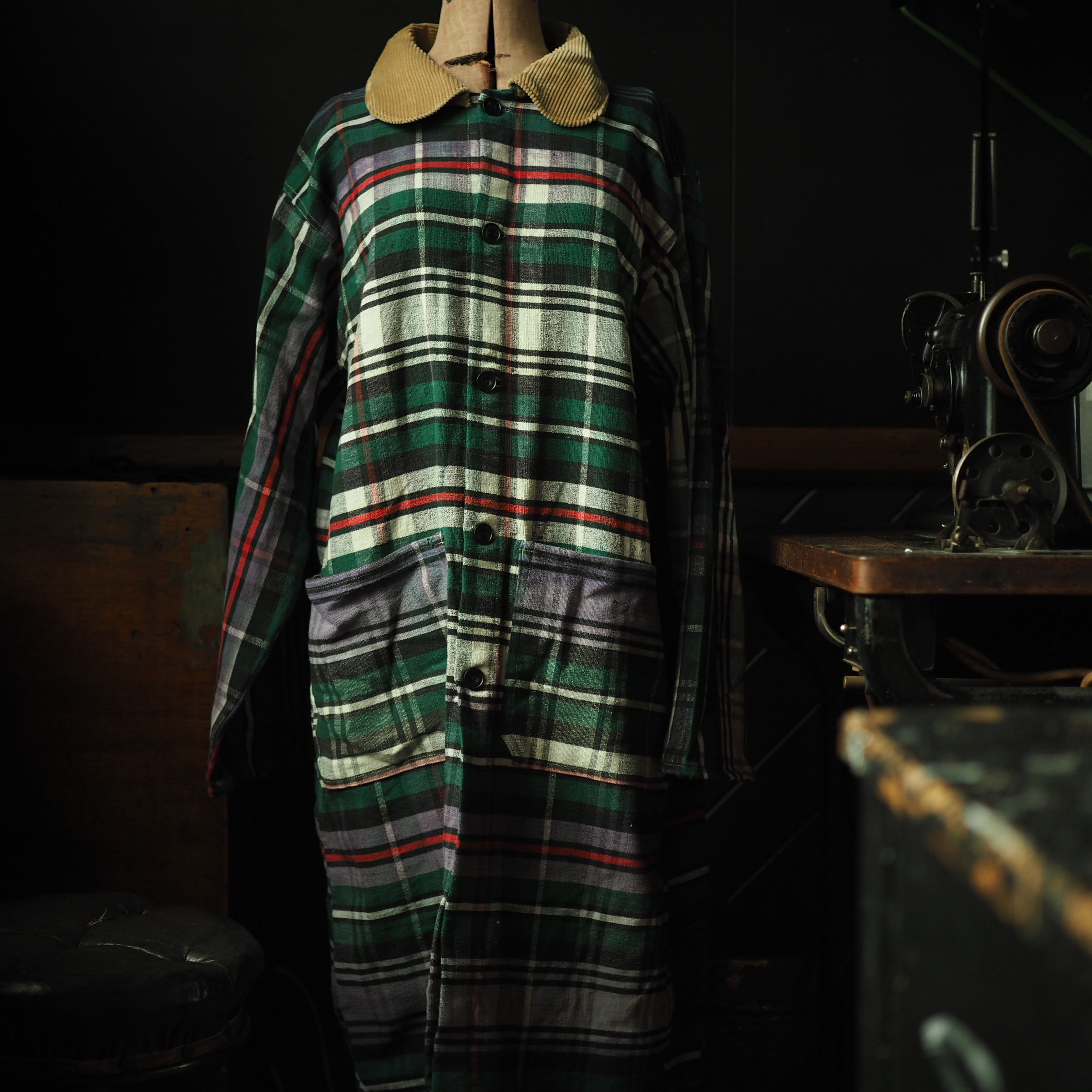 Curtains duster coat