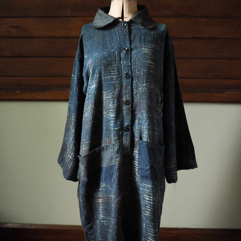 Thumbnail: Vintage Japanese linen duster coat