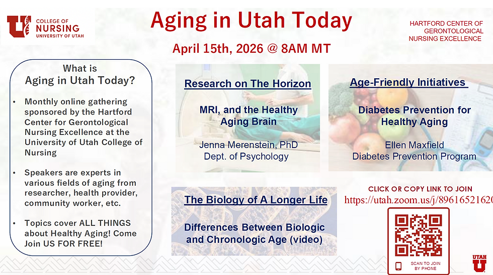 Aging in Utah Today
