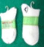 3033 全白半骨波襪