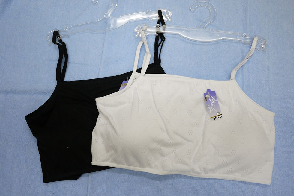 通花半截有胚胸衣