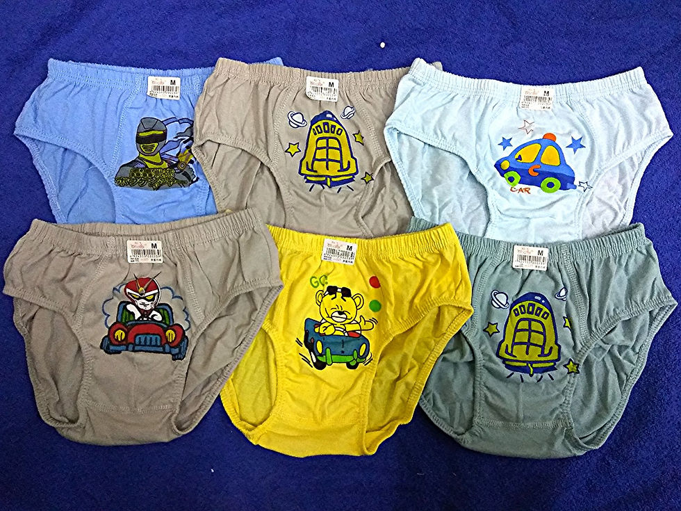 223 M/XXL碼 男童什色內褲