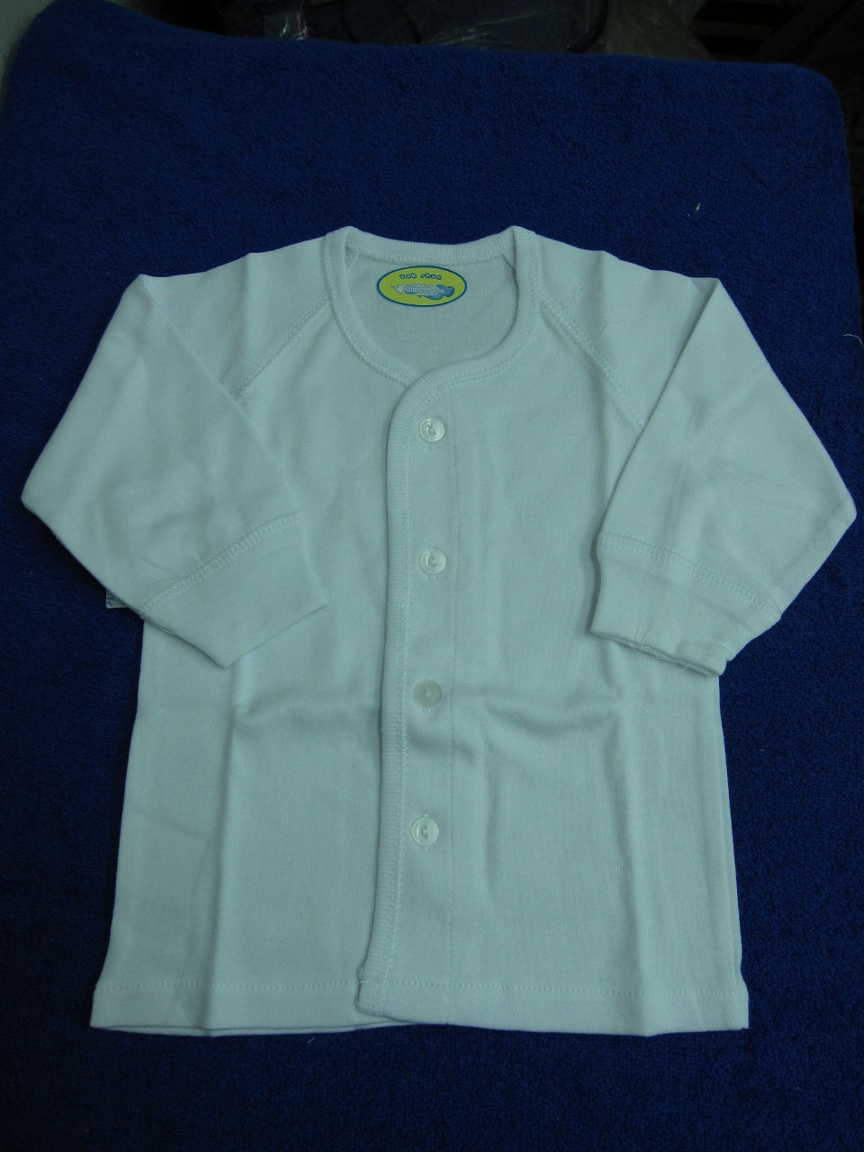 3136   白雙面長對胸衫