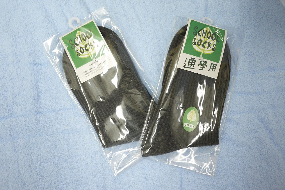 一骨彈性灰毛襪