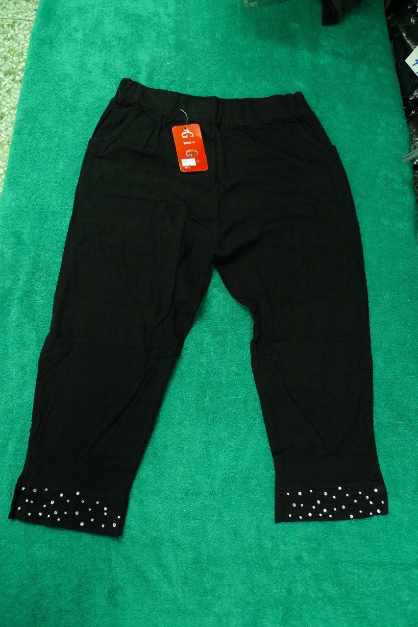 839 雙袋貼石7分褲