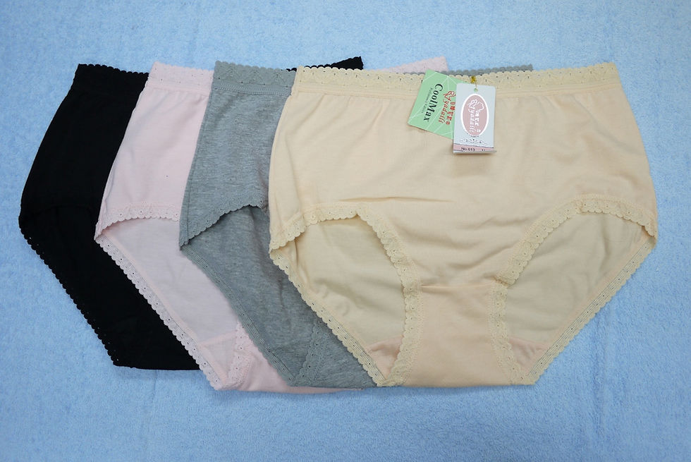 613 女棉拉架內褲