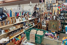 Antiques on display