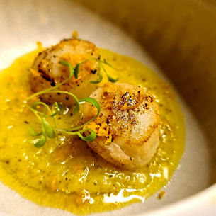 Saint-Jacques au beurre d'agrumes - Recette de fêtes ultra facile! 