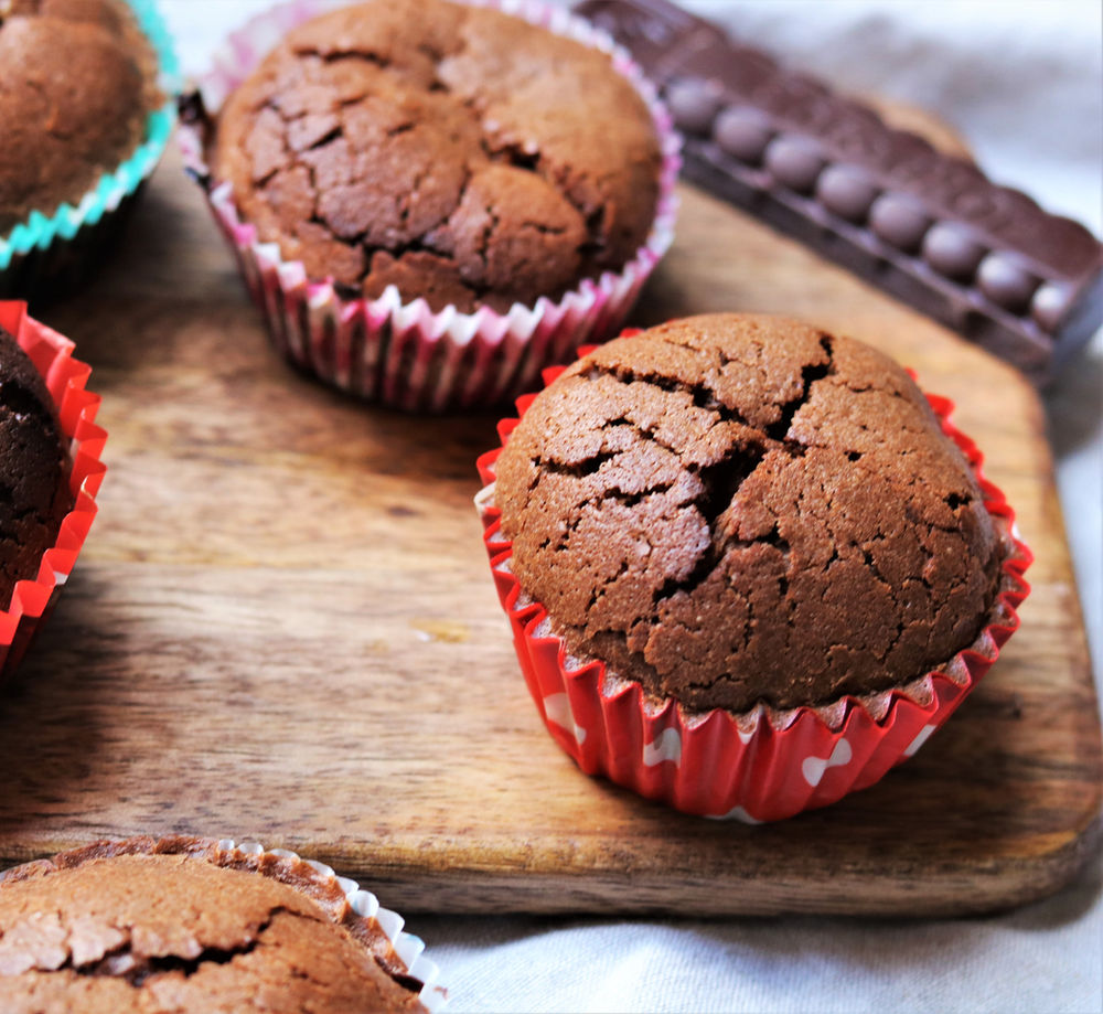 Minis gâteaux au chocolat au coeur fondant