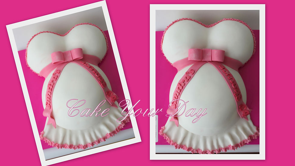 Baby Shower taart meisje