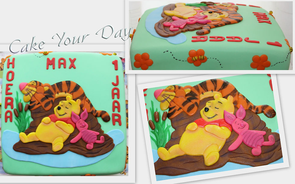 Winnie the Pooh taart