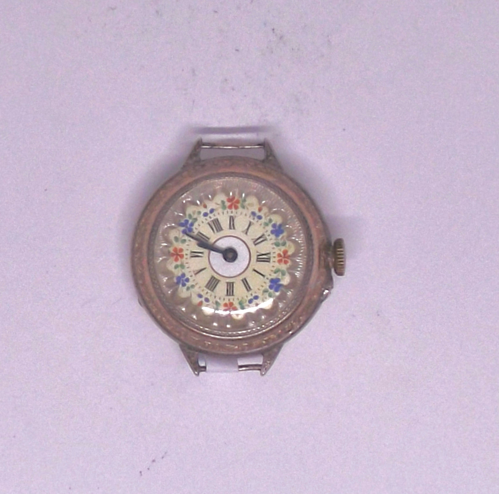 174*  BAUERN ARMBANDUHR - Silber .800 - SELTEN