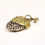 Miniaturbild: 890* Mieder Gschnür Anhänger Weintraube Silber vergoldet - 18.Jh