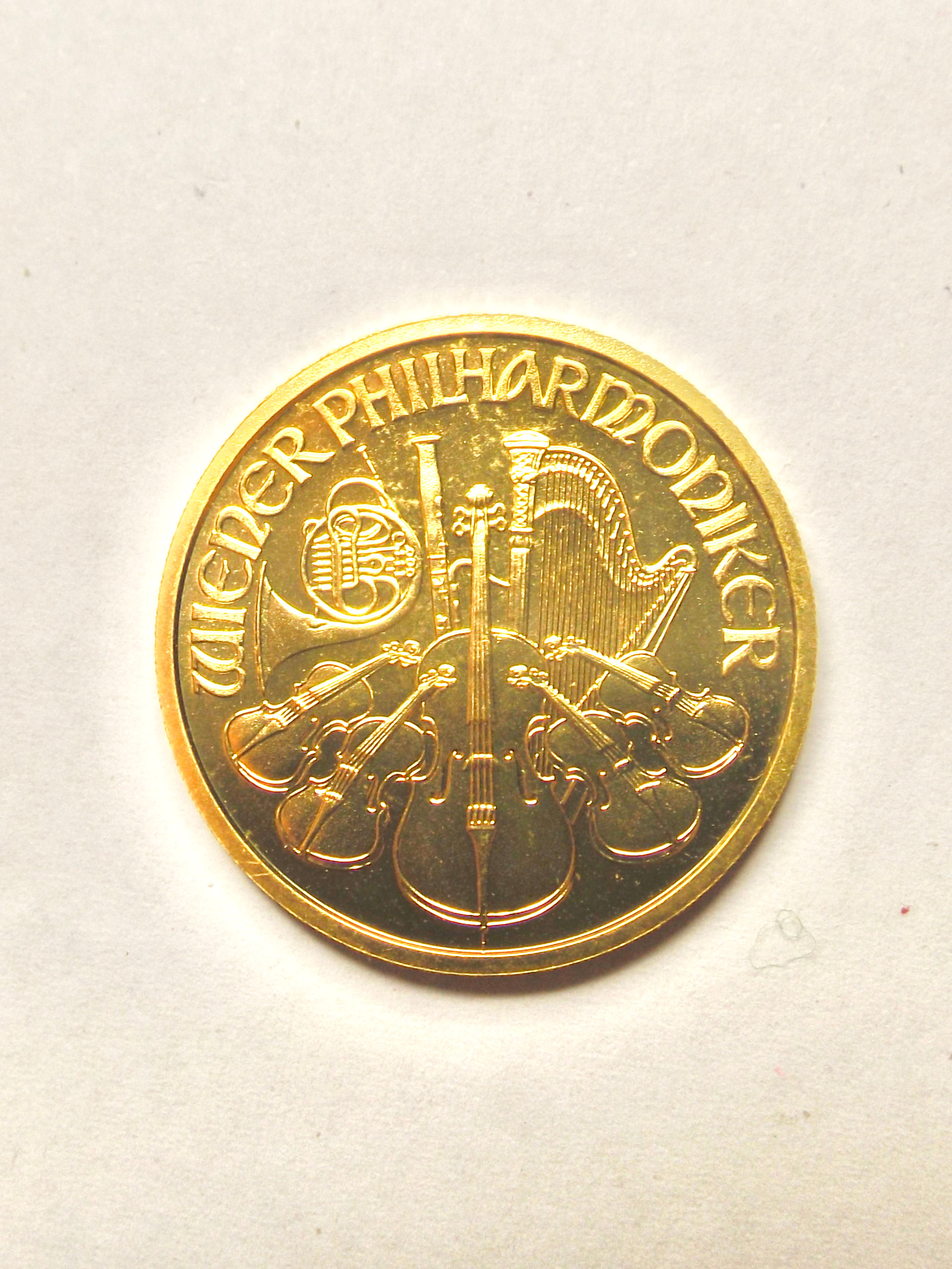 504*  500 Schilling Österreich PHILHARMONIKER - 1/4 Unze - St TAGESPREIS