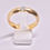 Miniaturbild: 45*.  NAMANO Ring mit Brillant 0,30 Kt - Gold 14 Kt / .585