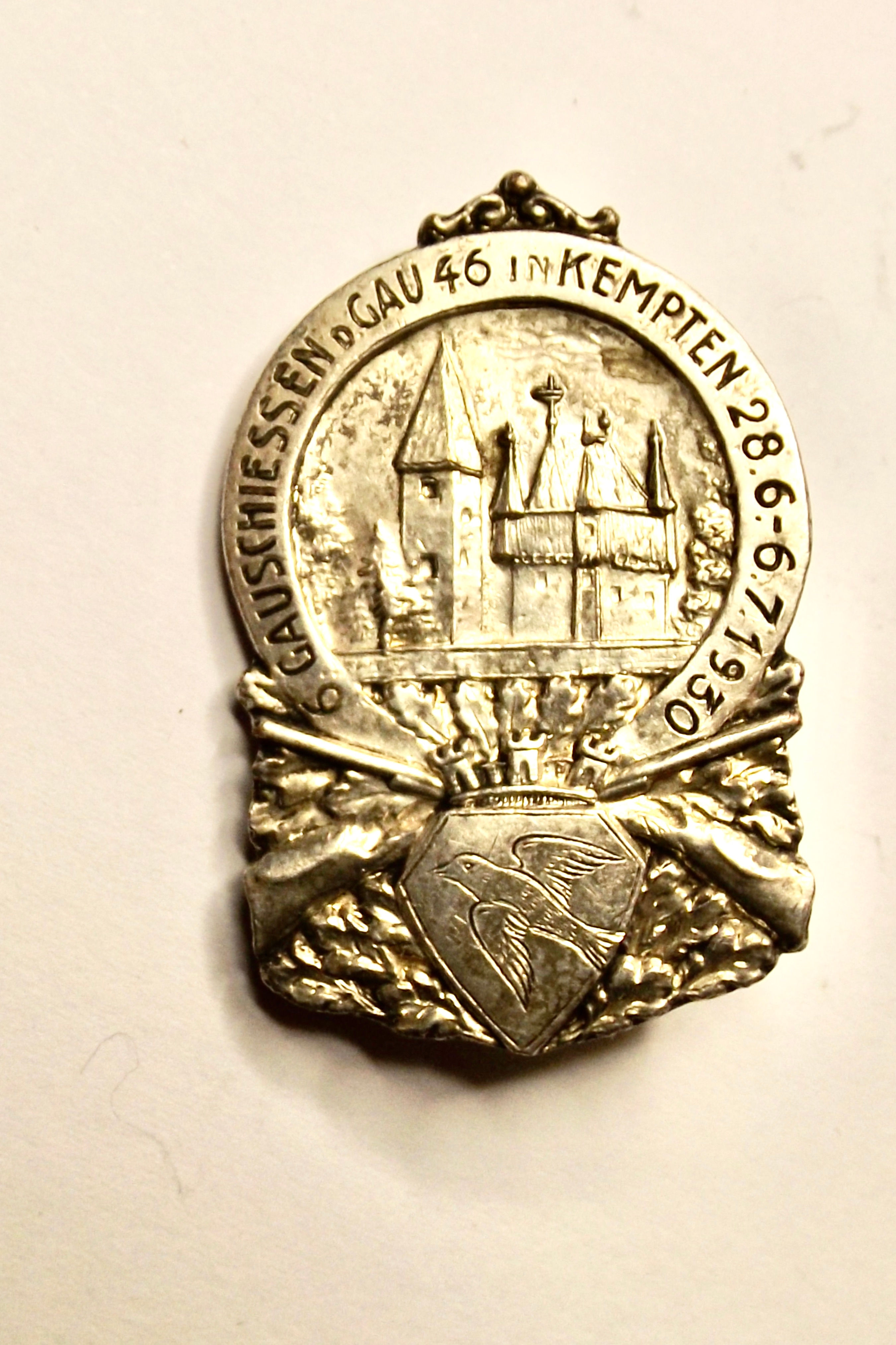 643*  Gauschiessen Gau 46 Kempten v. 1930