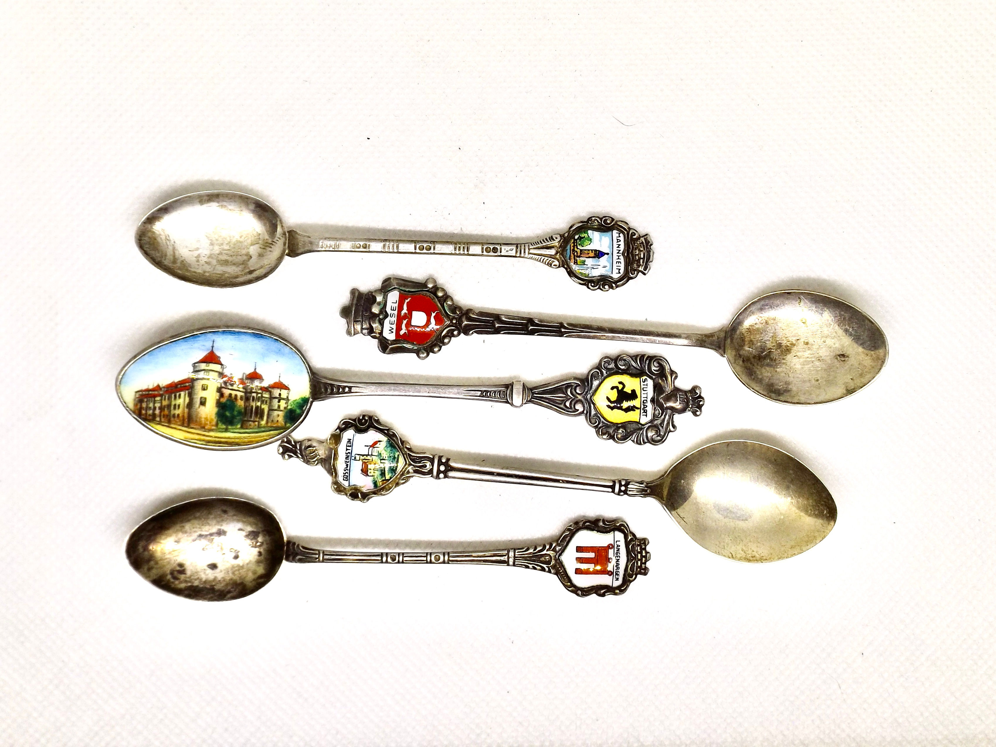 1054* r Andenken Löffel - Silber