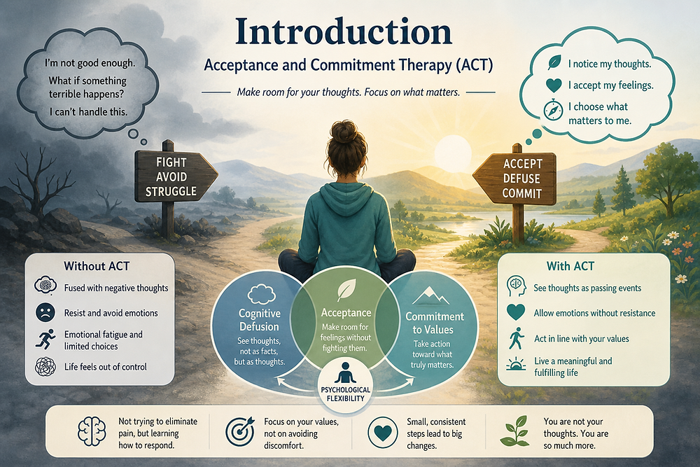 Act Core Principles Worksheet.pdf Core Principles of ACT: Defusion and Acceptance Exercise Guide