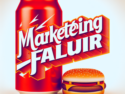 Famous Marketing Failures: Shocking Stories and Lessons