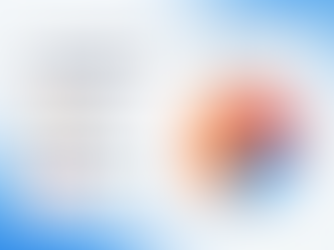 Illustration showing an AI answer listing the best CRM tools for startups—HubSpot, Salesforce, and Zoho CRM—alongside a pie chart visualizing their share of voice percentages.