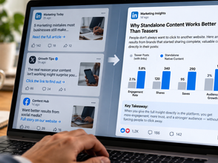 Standalone native content delivers valuable insights directly within the platform instead of requiring users to click through to another website.