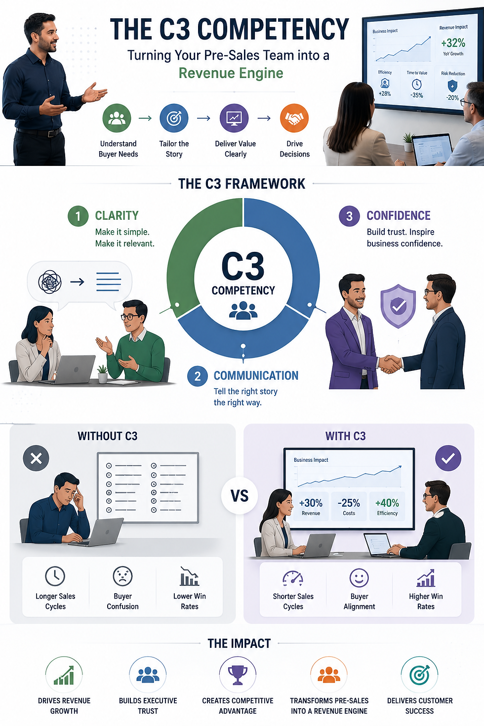 The C3 Competency: Turning Your Pre-Sales Team into a Revenue Engine