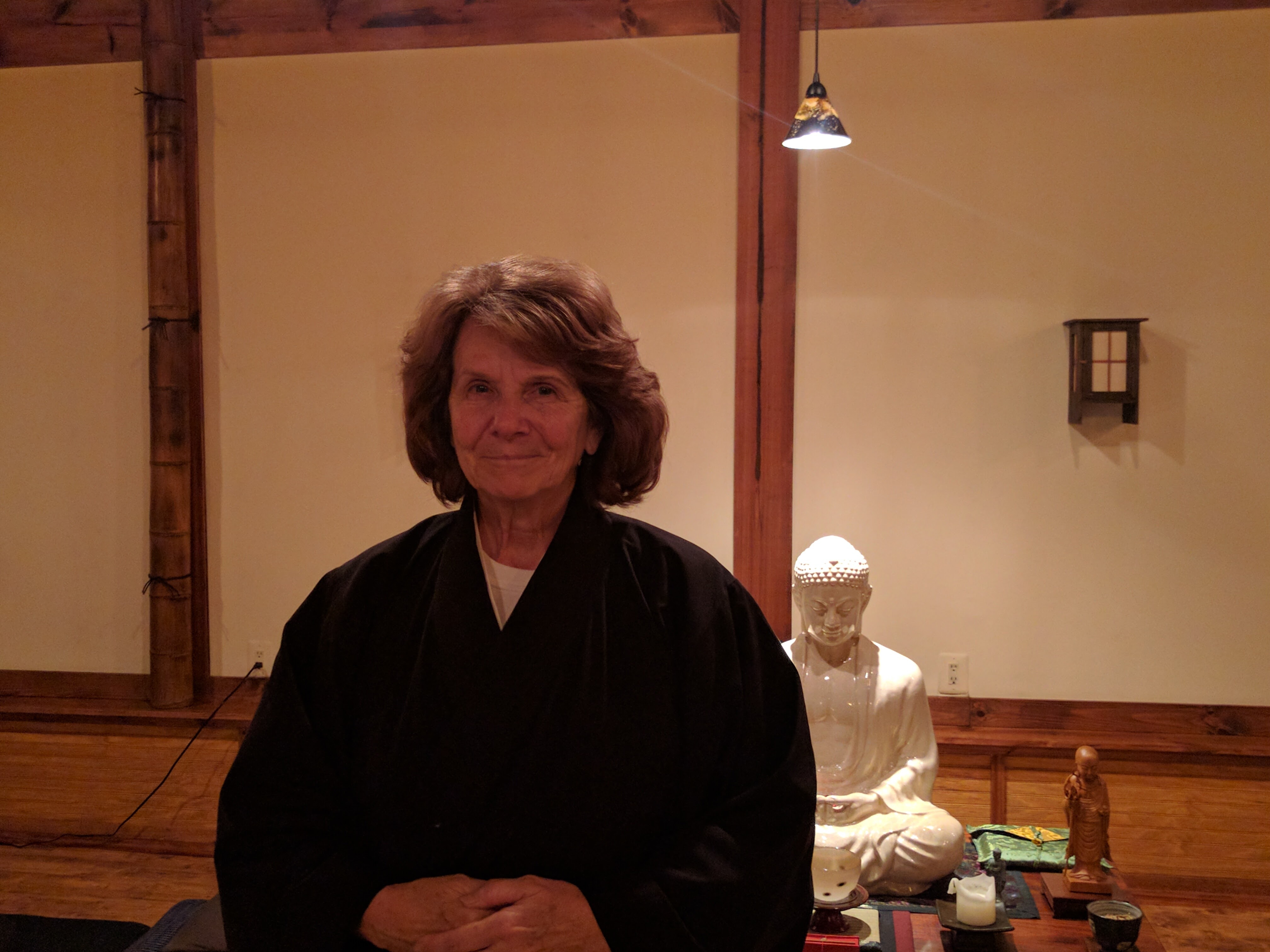 Mutsumiko in Zendo Dec 2016