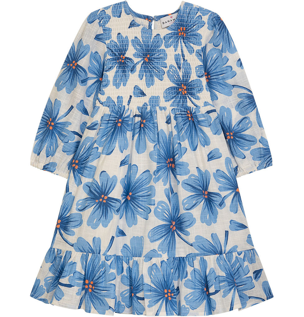 Marke DANAMADE Sommerkleid Mädchen Leinen