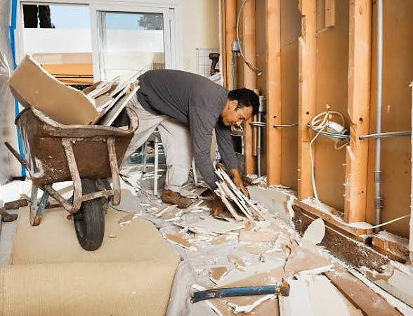  Demolition, Debris removal