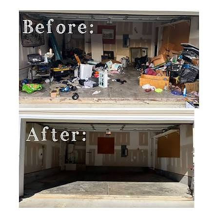 Garage junk removal