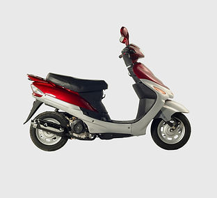 Red Modern Scooter
