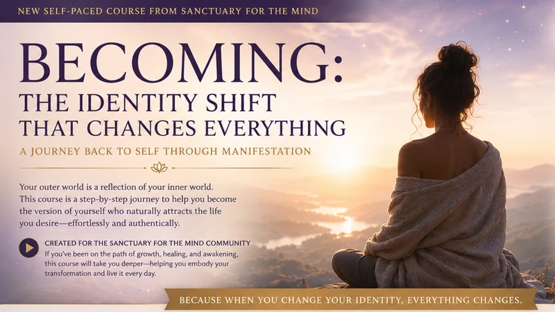 Changing your identity to manifest faster