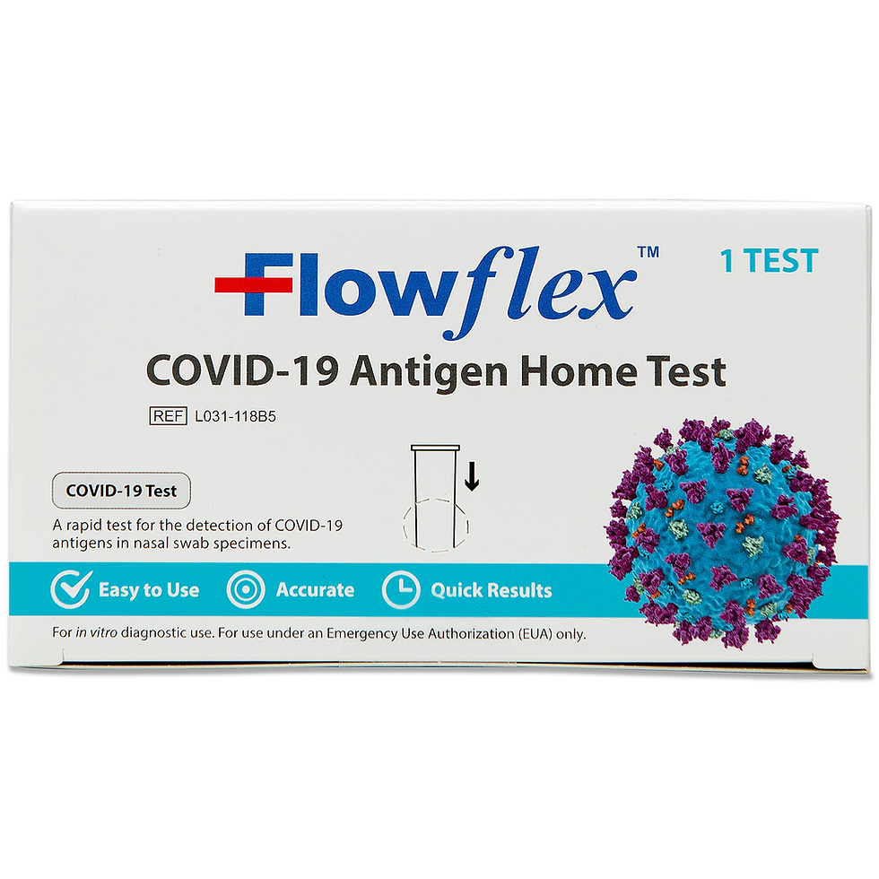 Thumbnail: FlowFlex COVID-19 Antigen Home 1 Test Kit (Case 300) Exp 2025