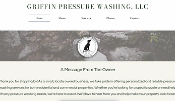 website example a site I designed.