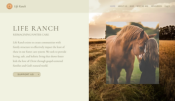 website example a site I designed.