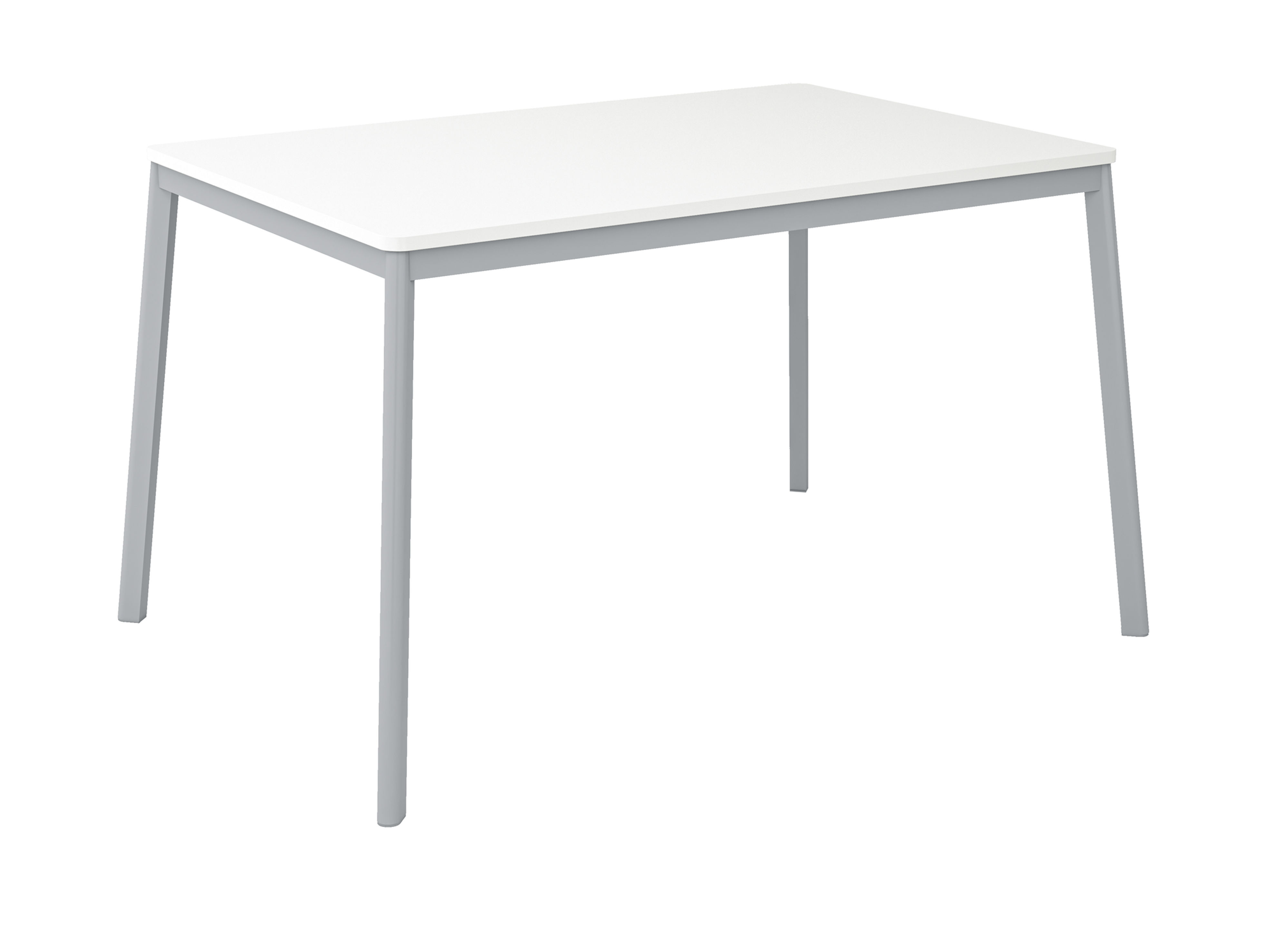 Dali Masa - Külgri Ayaklar & Beyaz Mdf