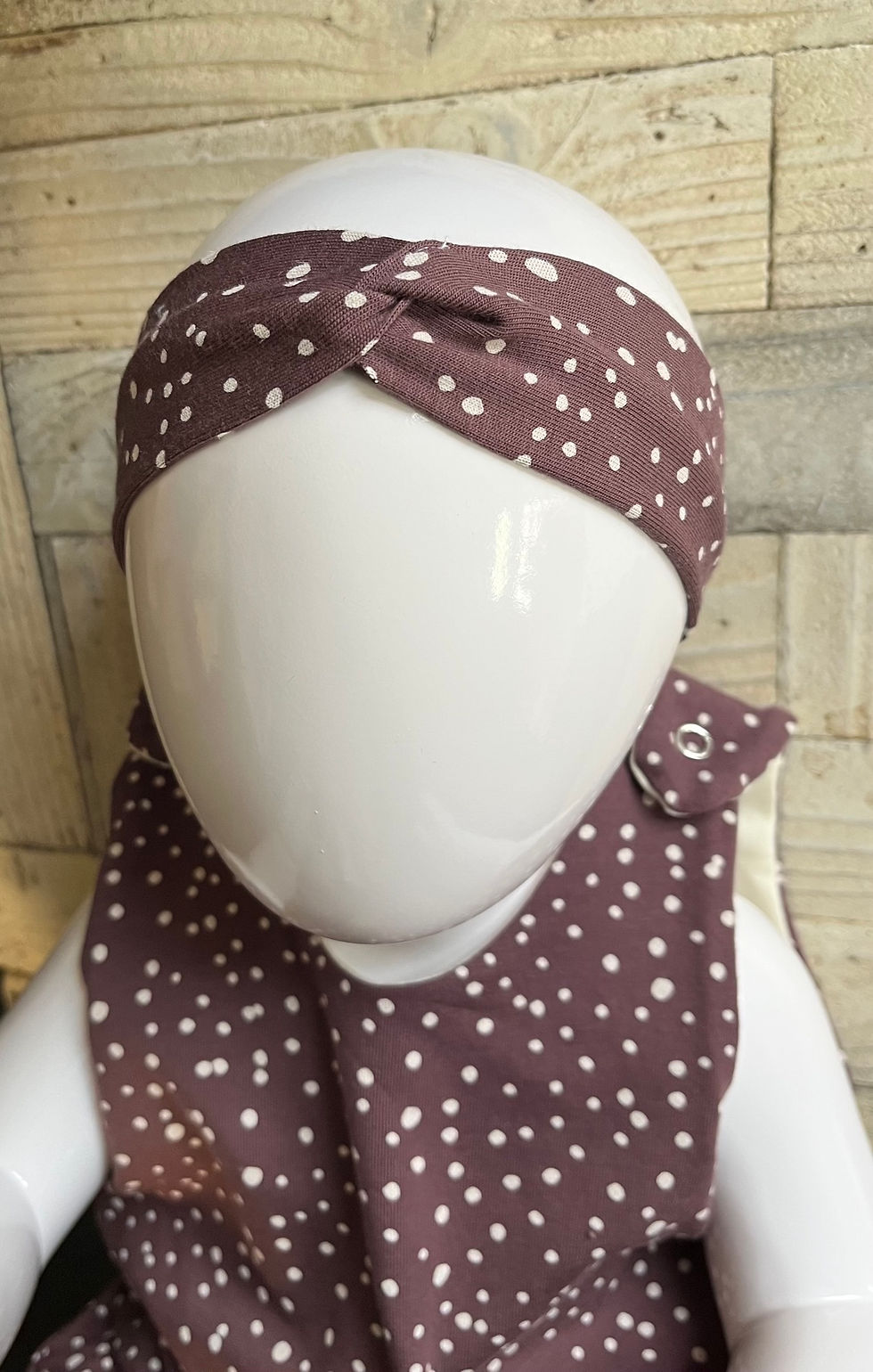 Ink Spot (Plum) Headband