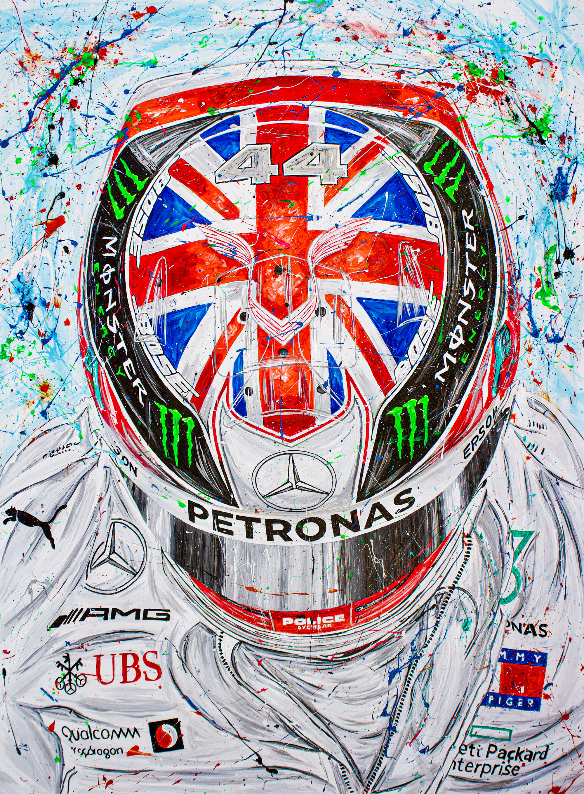 PRINT - "TR 153 - Lewis Hamilton"