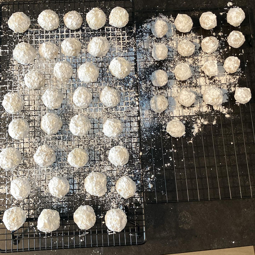 Russian Wedding Cookies