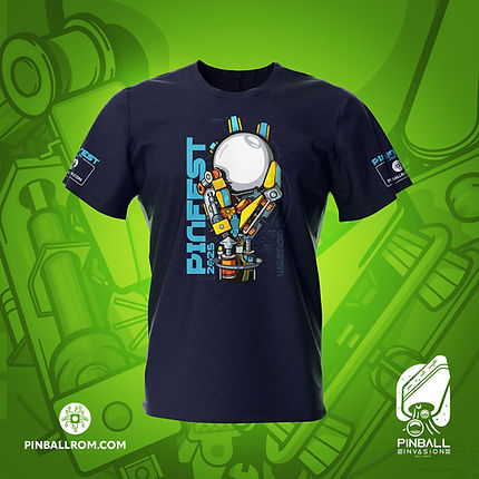 PINFEST TEE 2025 NAVY