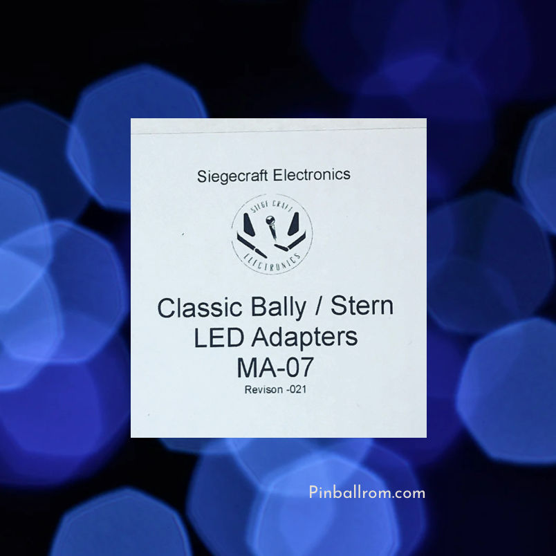 SIEGECRAFT LED ADAPTERS -BALLY/STERN