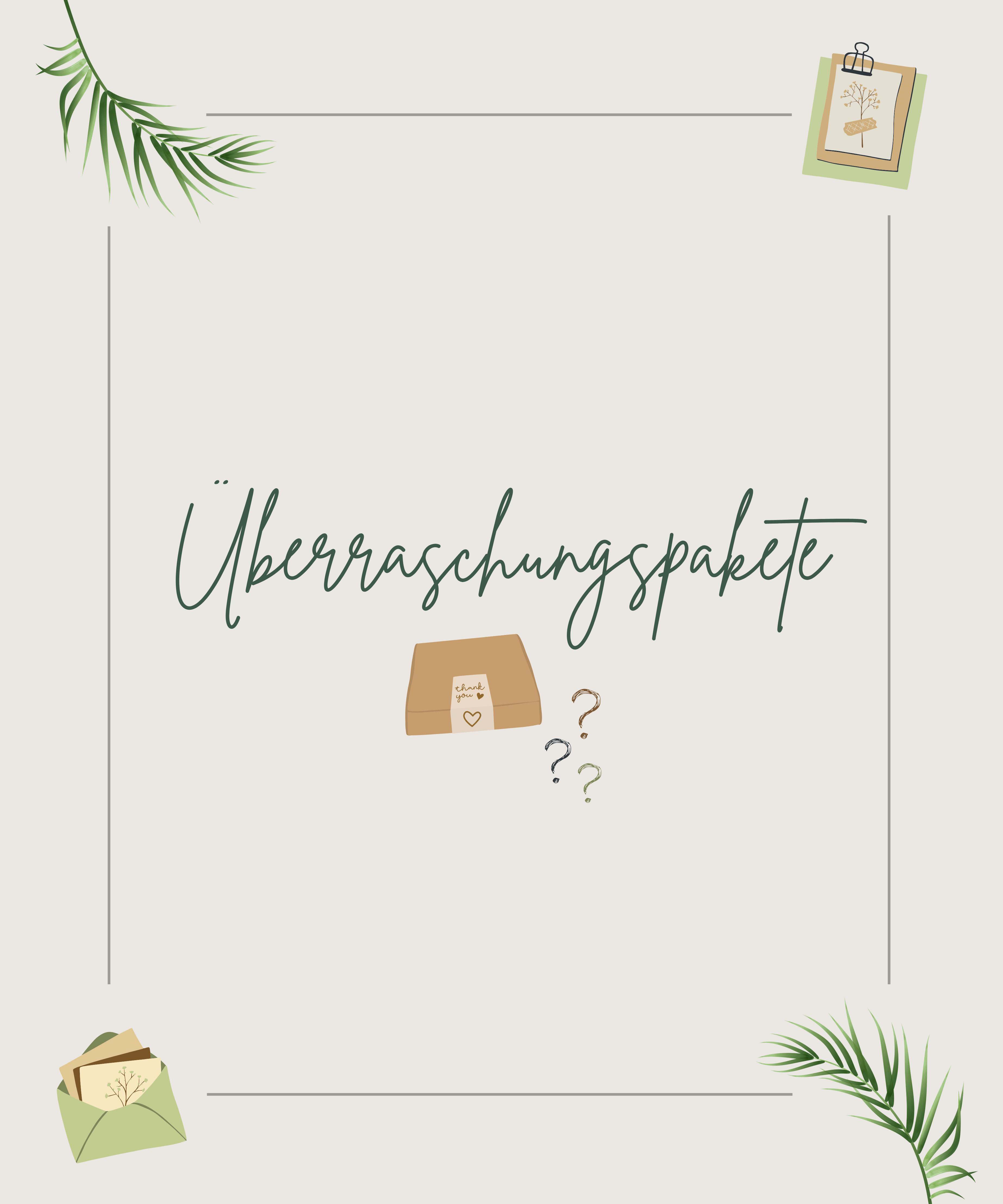 Überraschungspakete