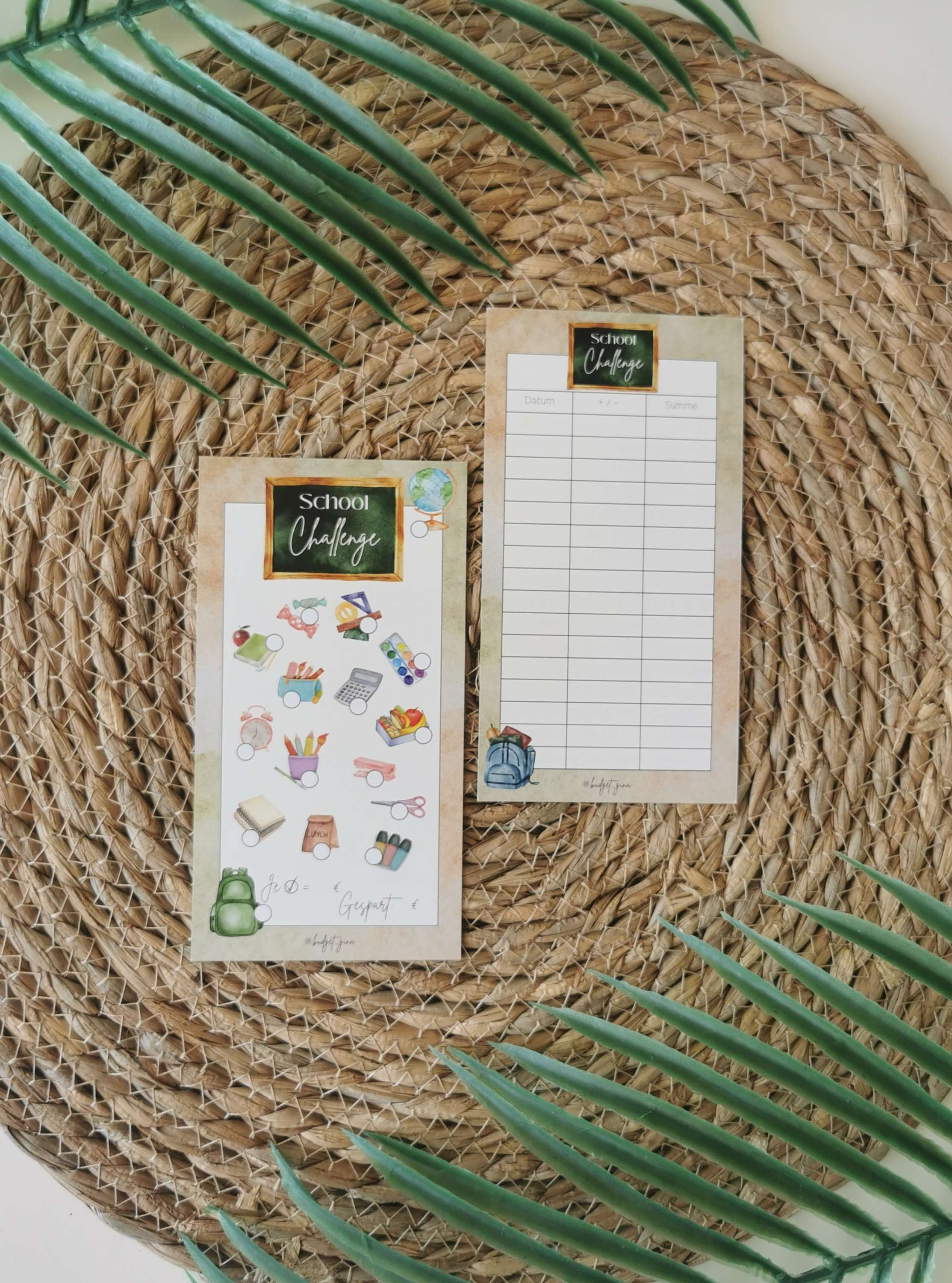 School Challenge including tracker