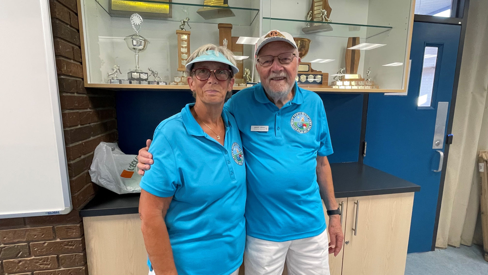 Ben Vézina and Dee Conroy winners of the Beaconsfield Mixed Doubles Open