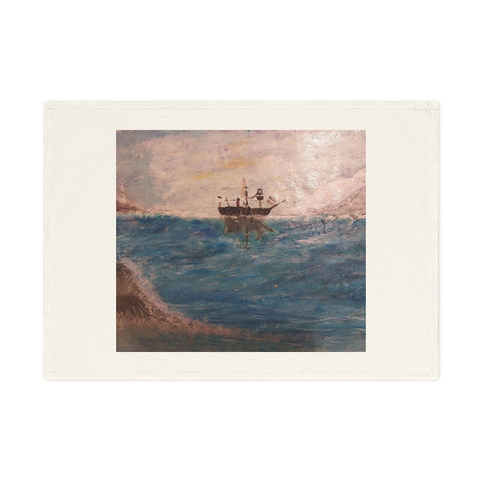Thumbnail: Eco- Friendly Artistic Cotton Tea Towel