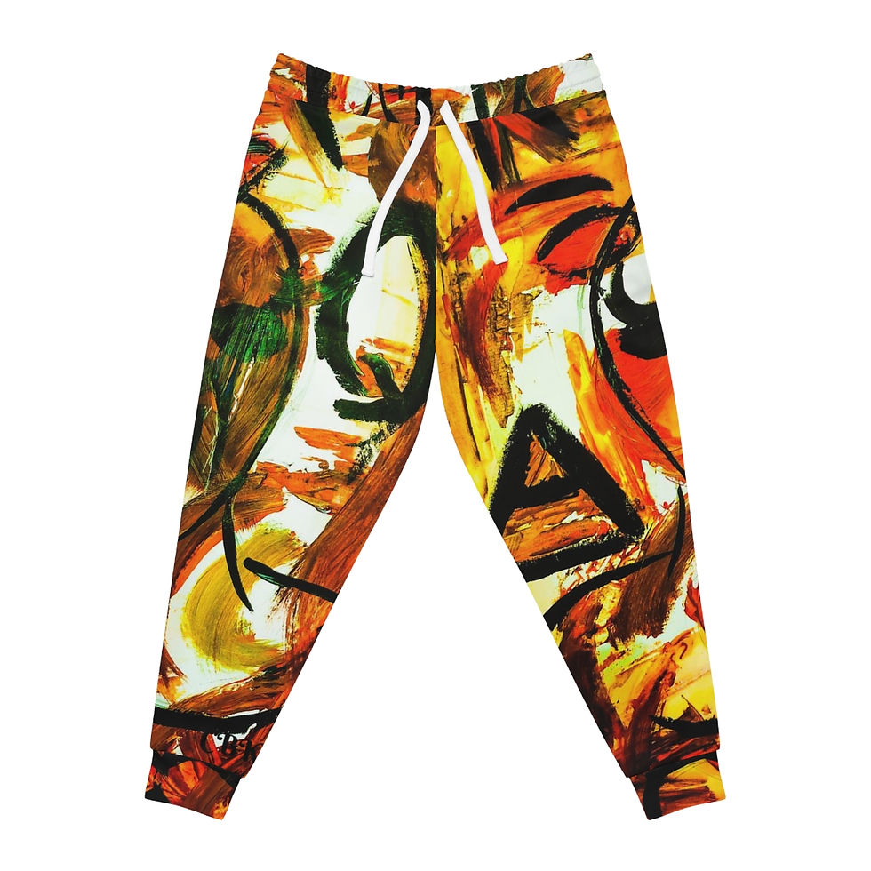 Thumbnail: RUSHM14 by CBK- Athletic Joggers (AOP)